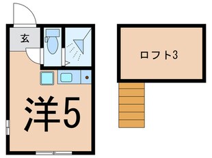 カパルアガーデン生麦の物件間取画像